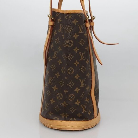 LOUIS VUITTON Monogram Bucket GM Shoulder Bag M42236 LV Auth 135127 - Picture 4 of 16